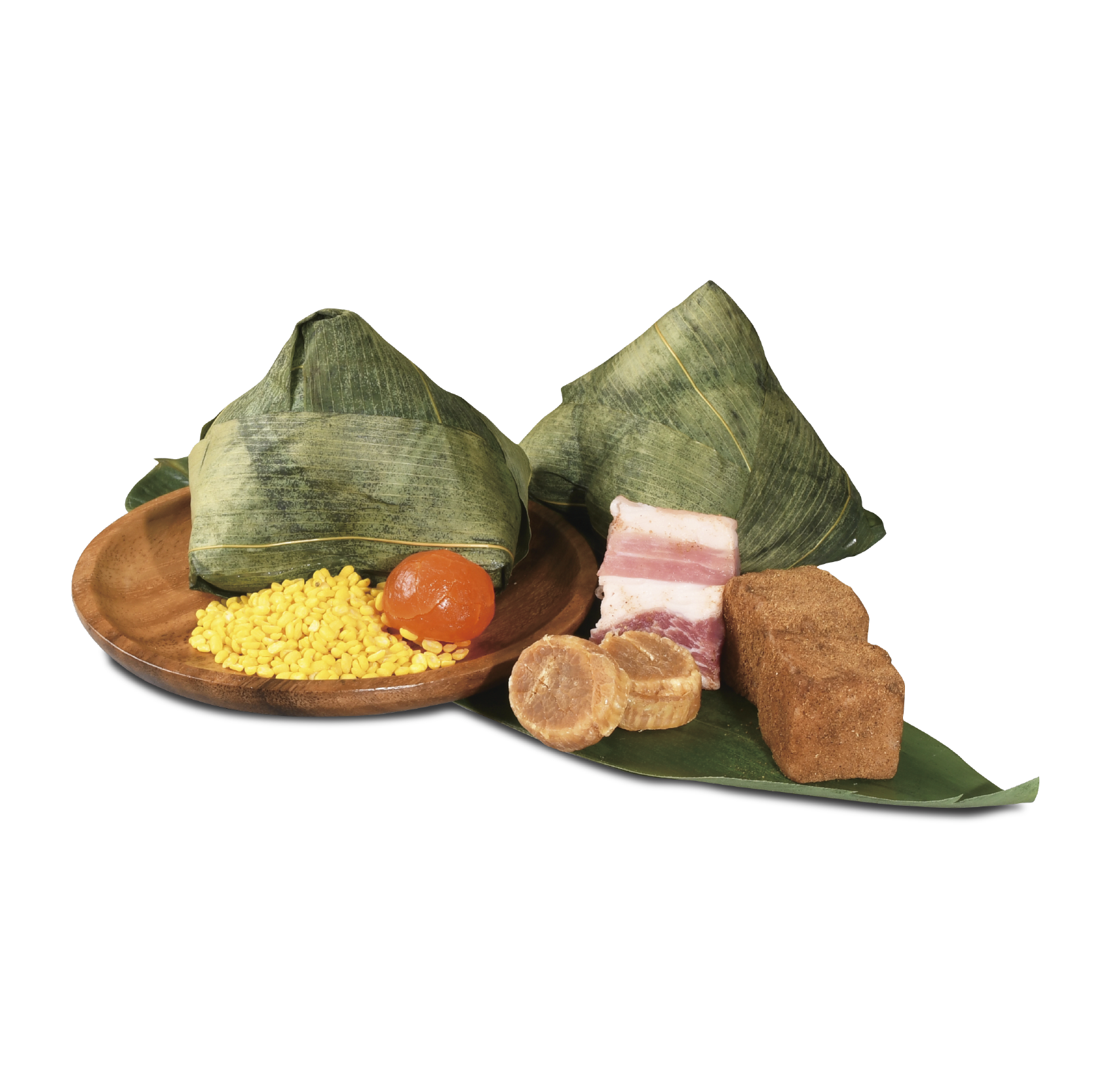 蛋黃鹹肉粽 (禮券/現粽)
